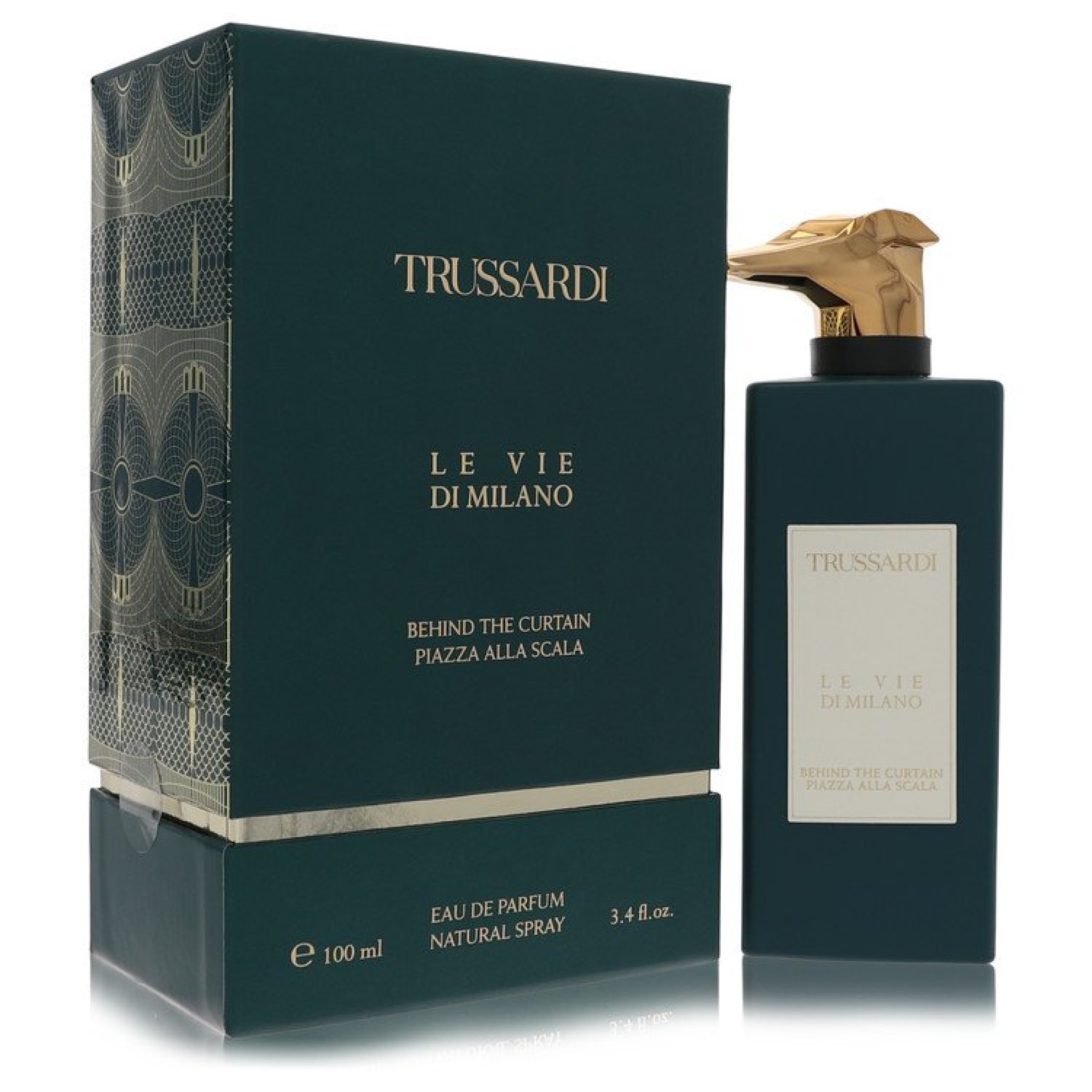Trussardi Behind The Curtain Plazza Alla Scala Eau De Parfum Spray (Unisex) 101 ml