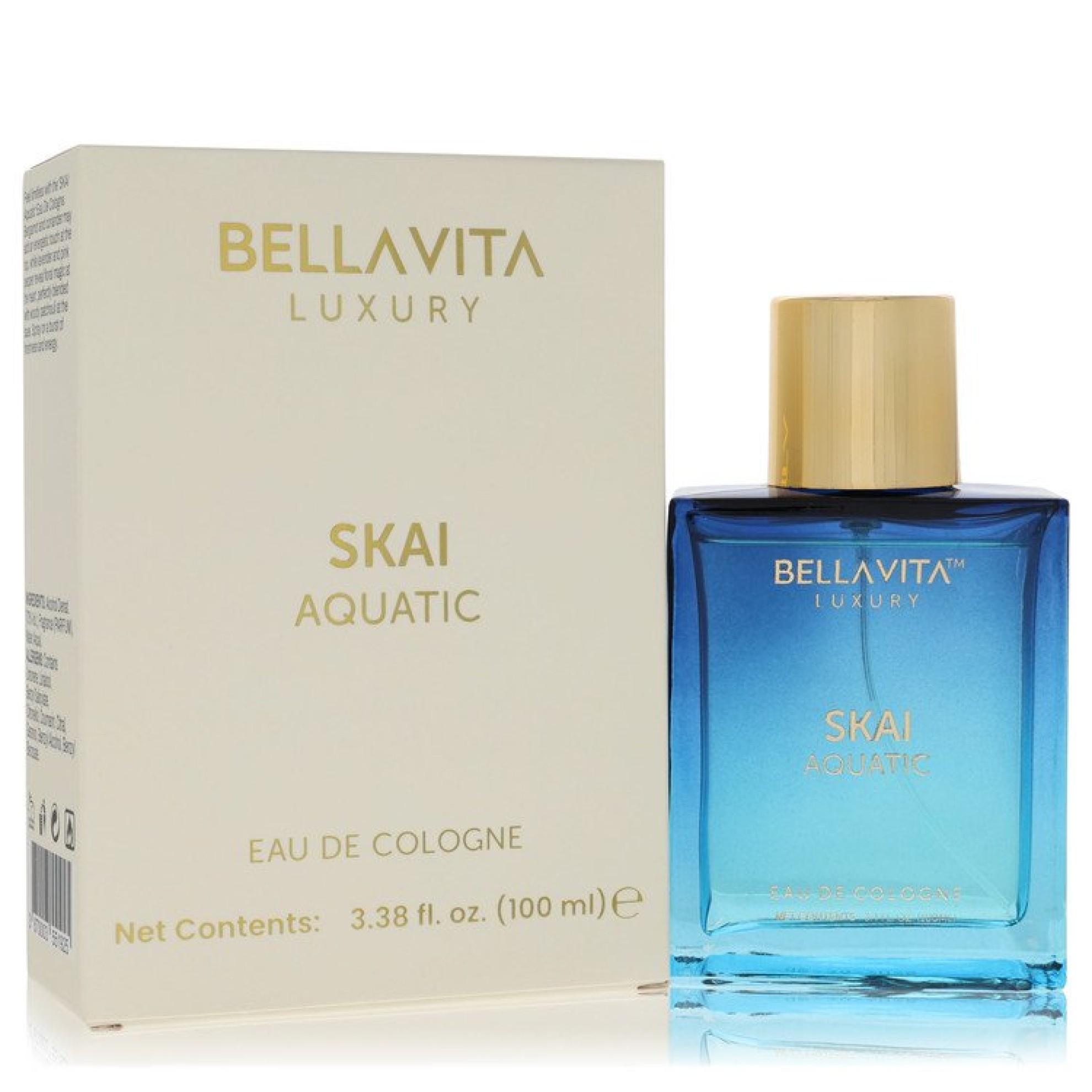 Bellavita Luxury Skai Aquatic Eau De Cologne Spray 100 ml