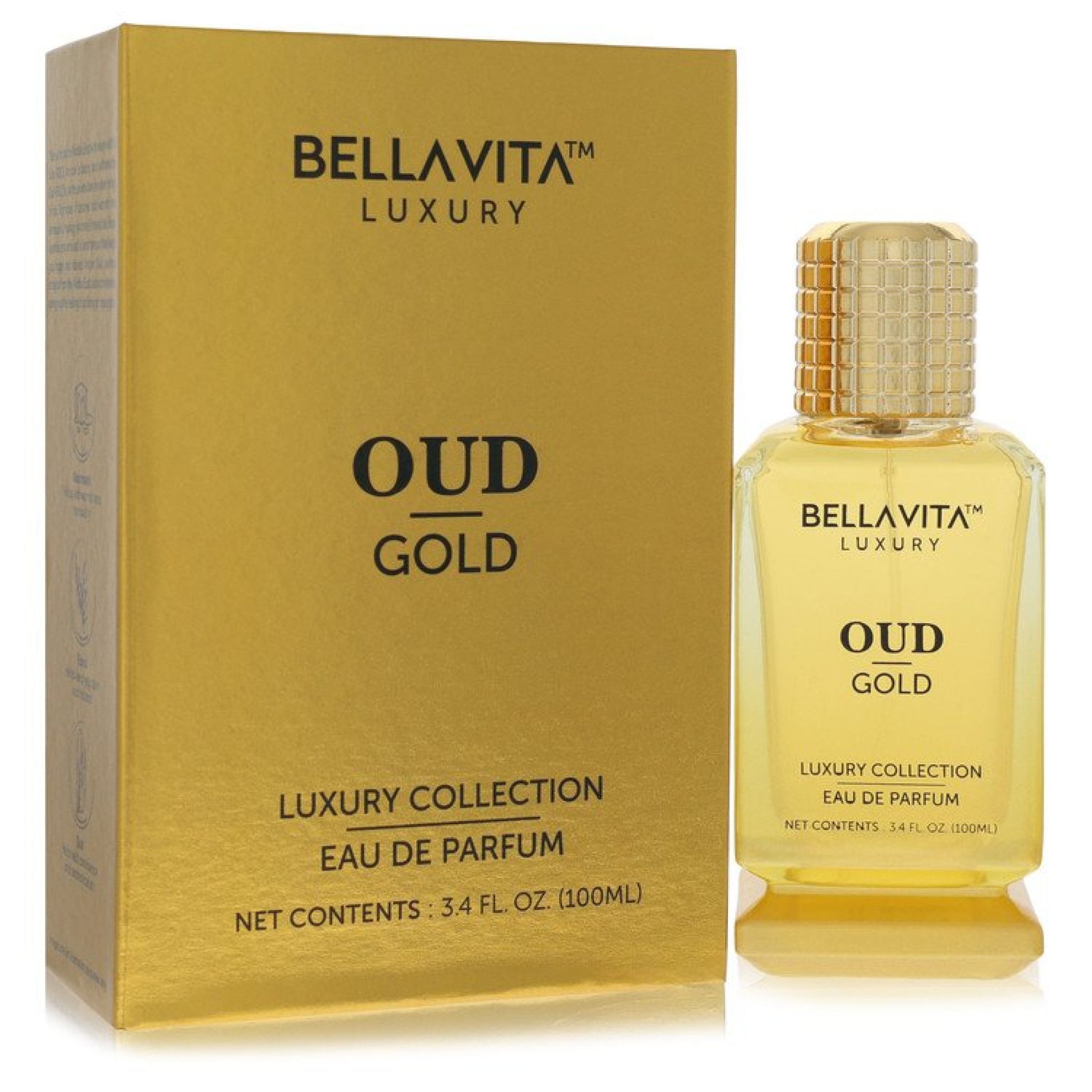 Bellavita Luxury Oud Gold Eau De Parfum Spray 101 ml