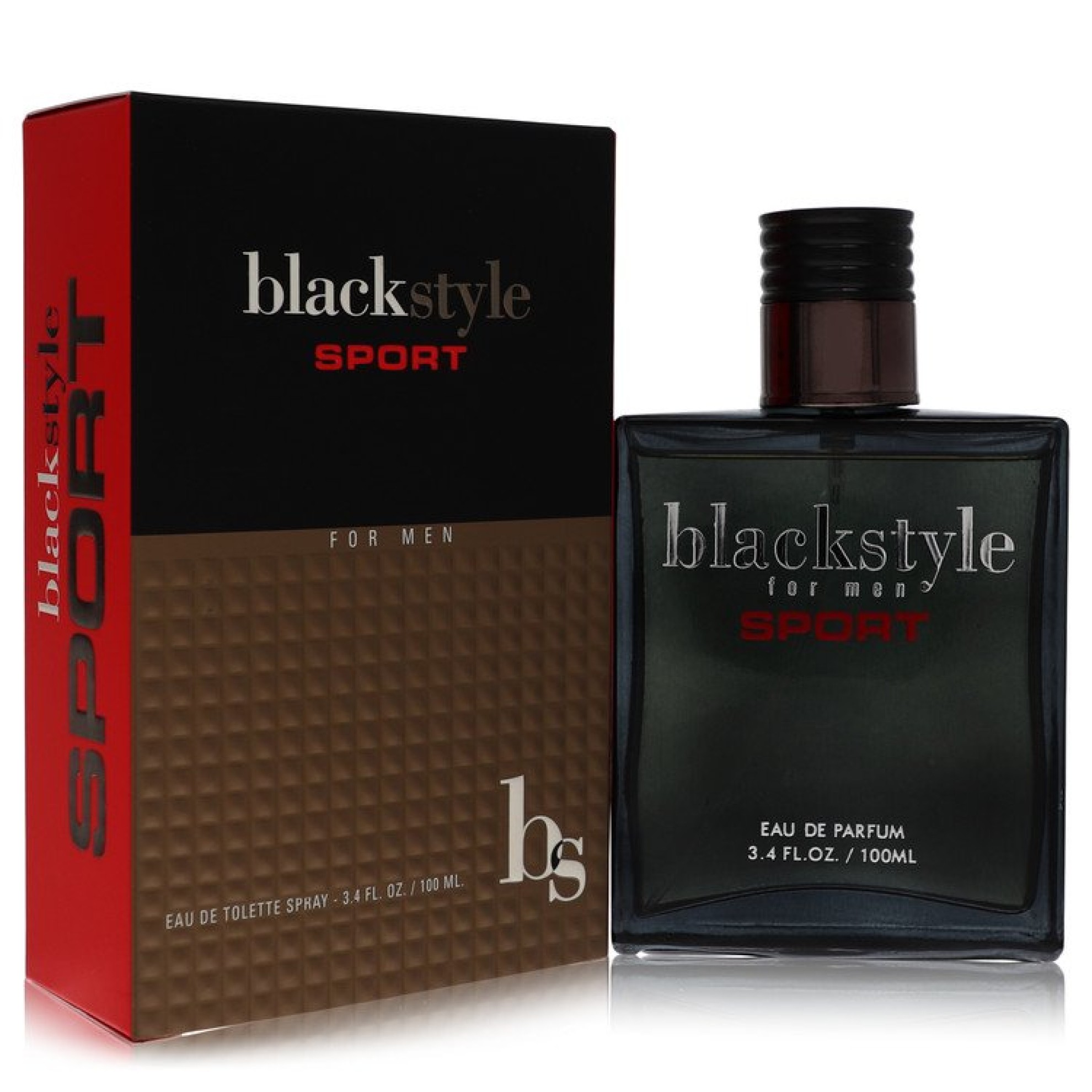 Yzy Perfume Black Style Sport Eau De Toilette Spray 101 ml