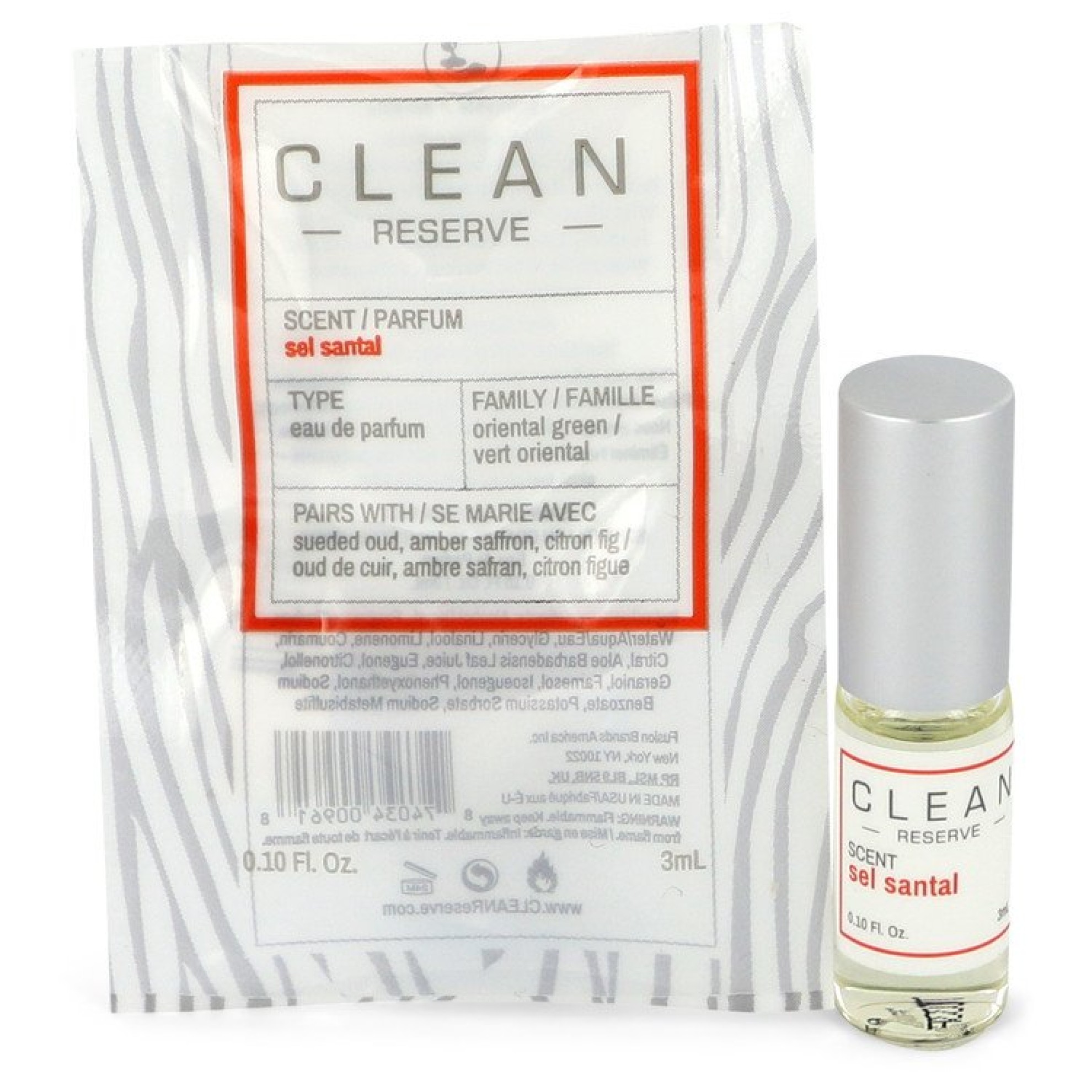 Clean Reserve Sel Santal Mini EDP Rollerball 3 ml