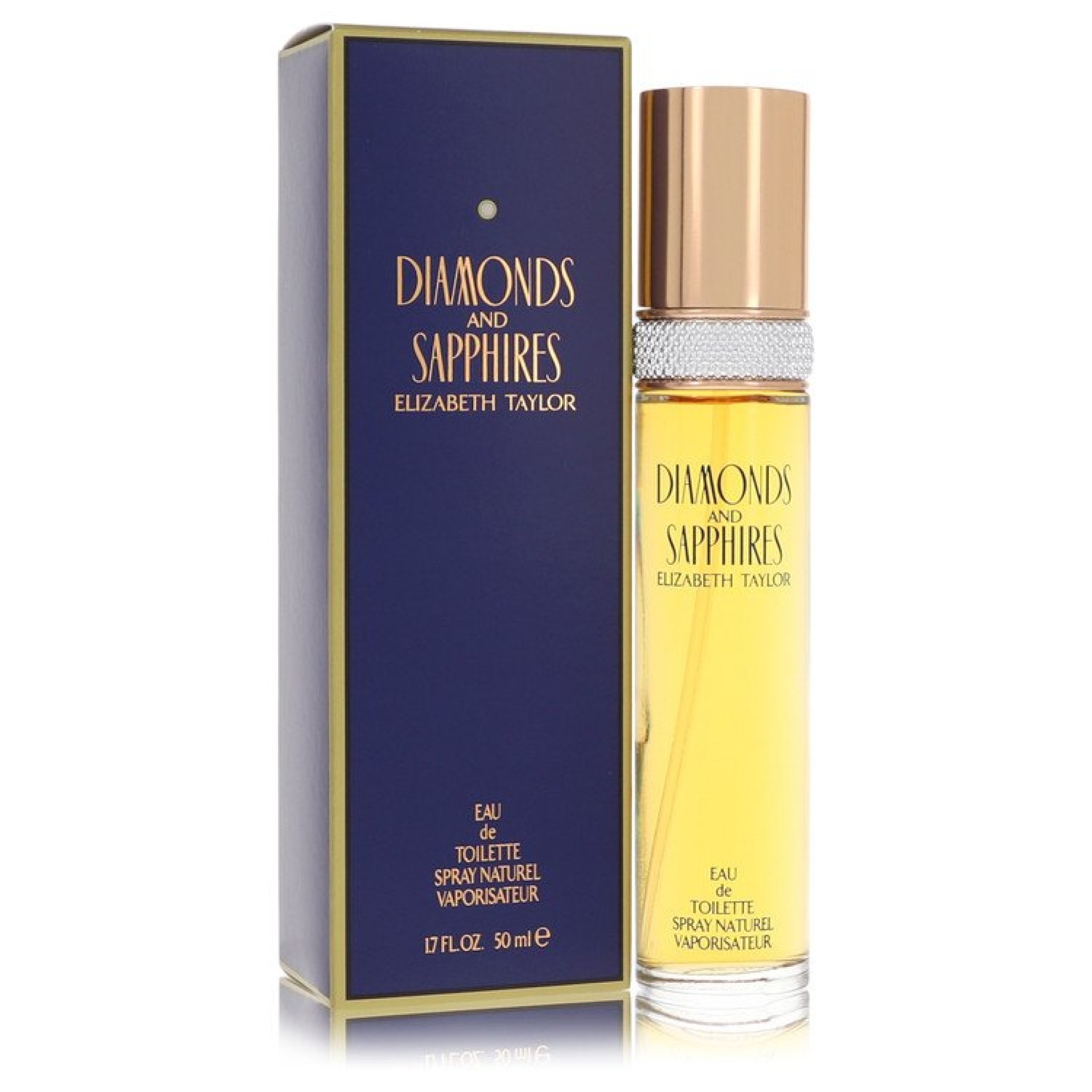 Elizabeth Taylor DIAMONDS & SAPHIRES Eau De Toilette Spray 50 ml