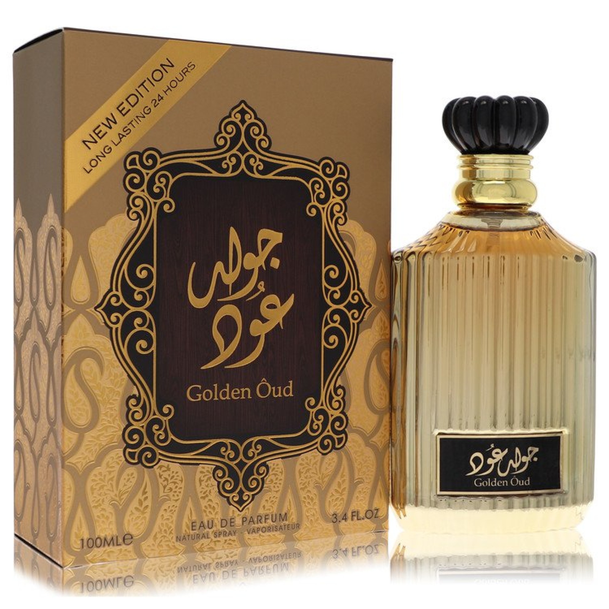Lattafa Asdaaf Golden Oud Eau De Parfum Spray (Unisex) 101 ml