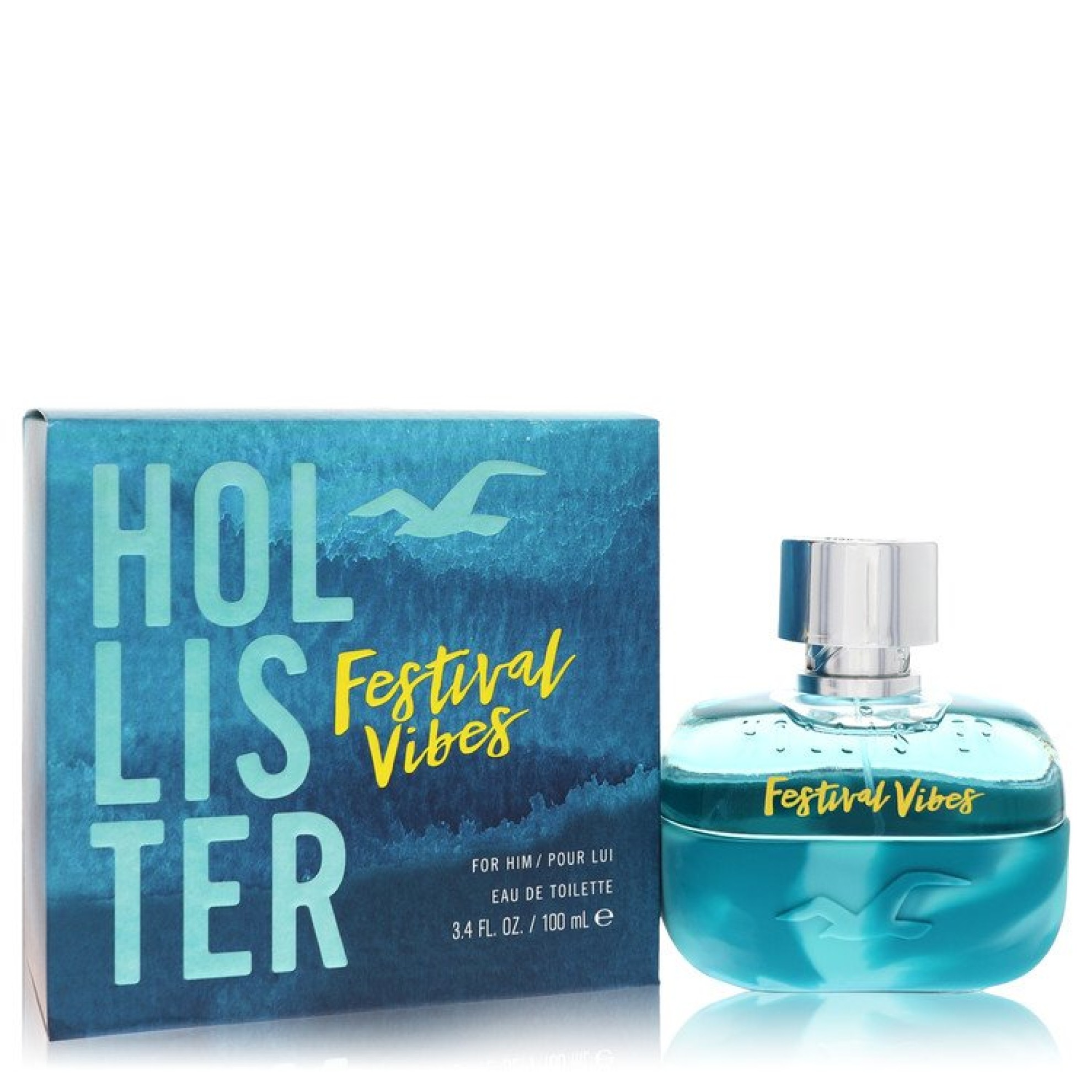 Hollister Festival Vibes Eau De Toilette Spray 101 ml