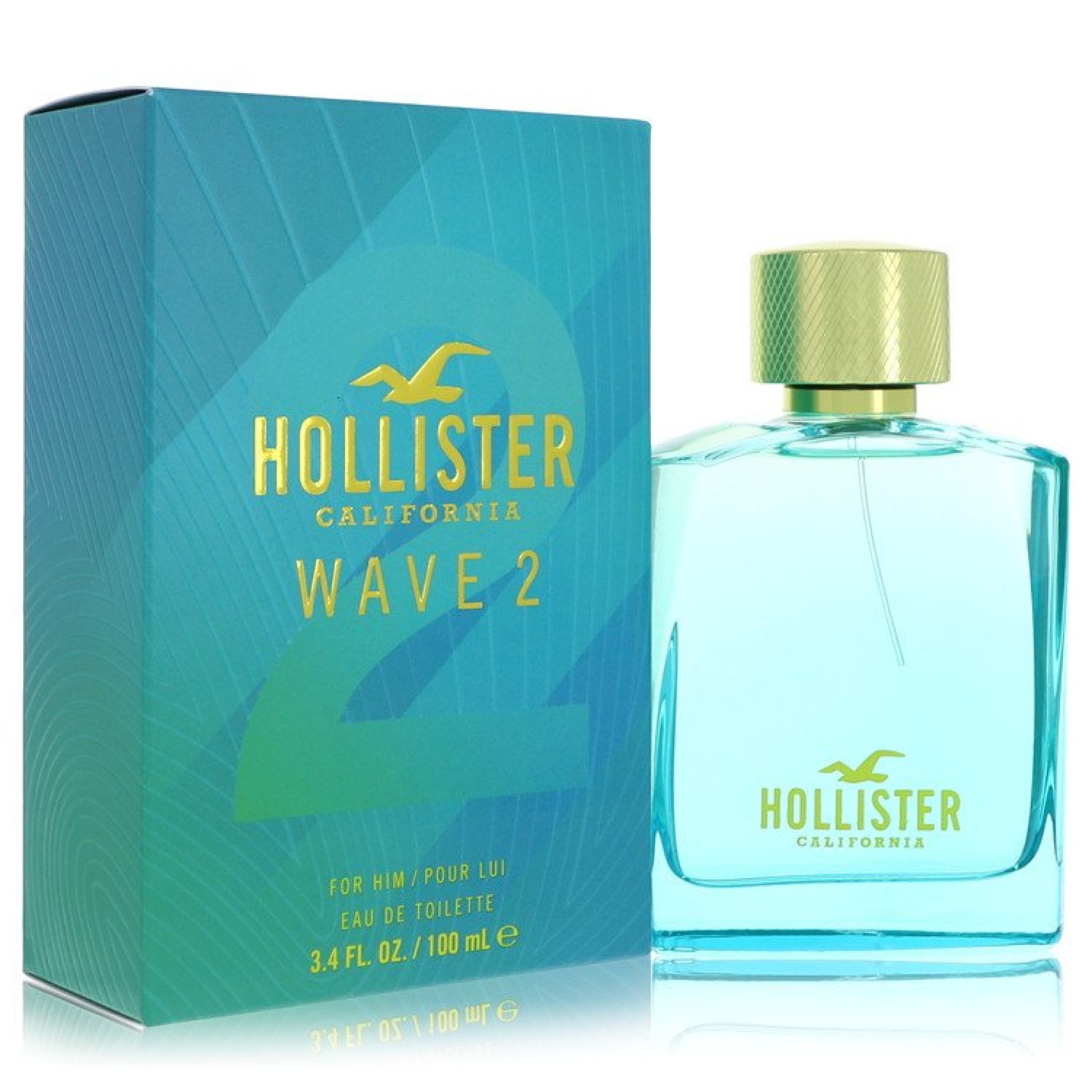 Hollister Wave 2 Eau De Toilette Spray 100 ml