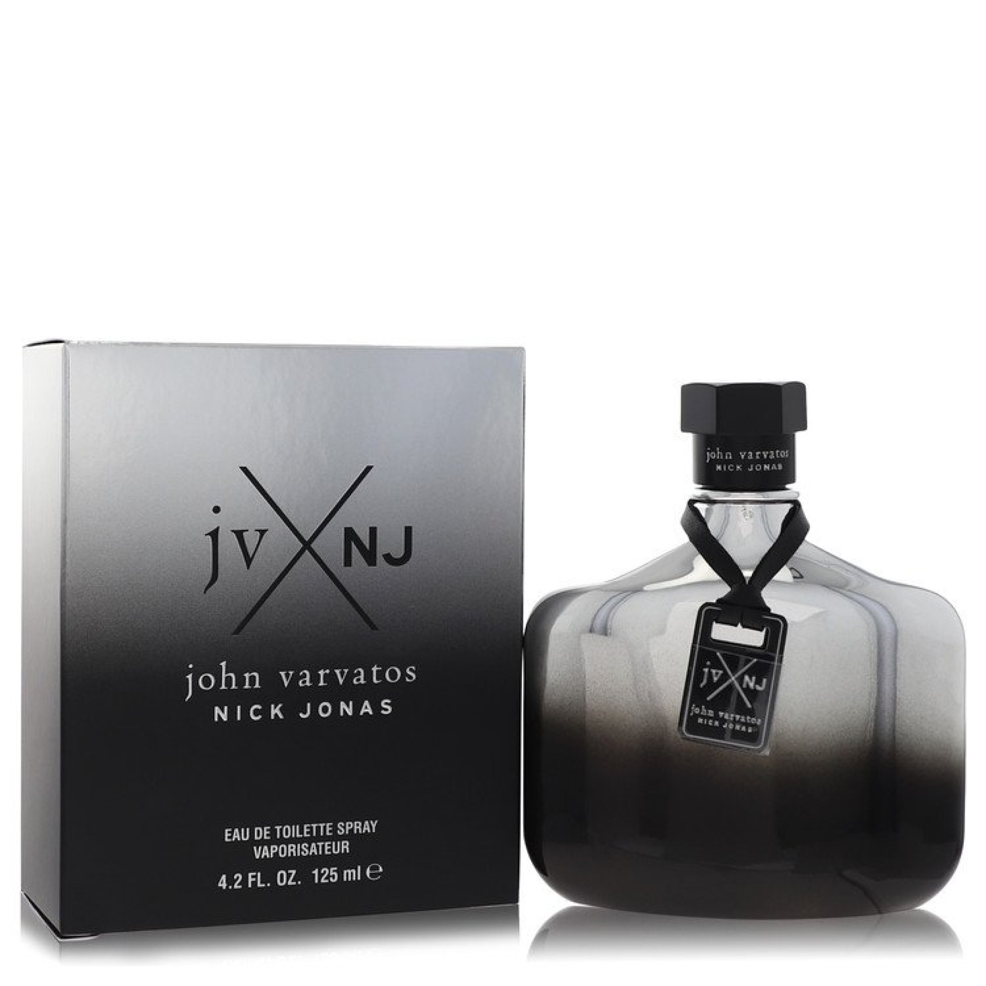 John Varvatos Nick Jonas JV x NJ Eau De Toilette Spray (Silver Edition) 125 ml