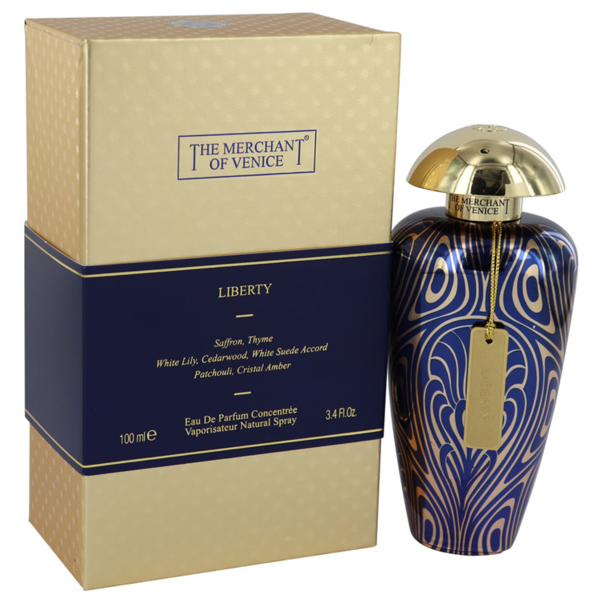 The Merchant of Venice Liberty Eau De Parfum Concentree Spray (Unisex) 101 ml