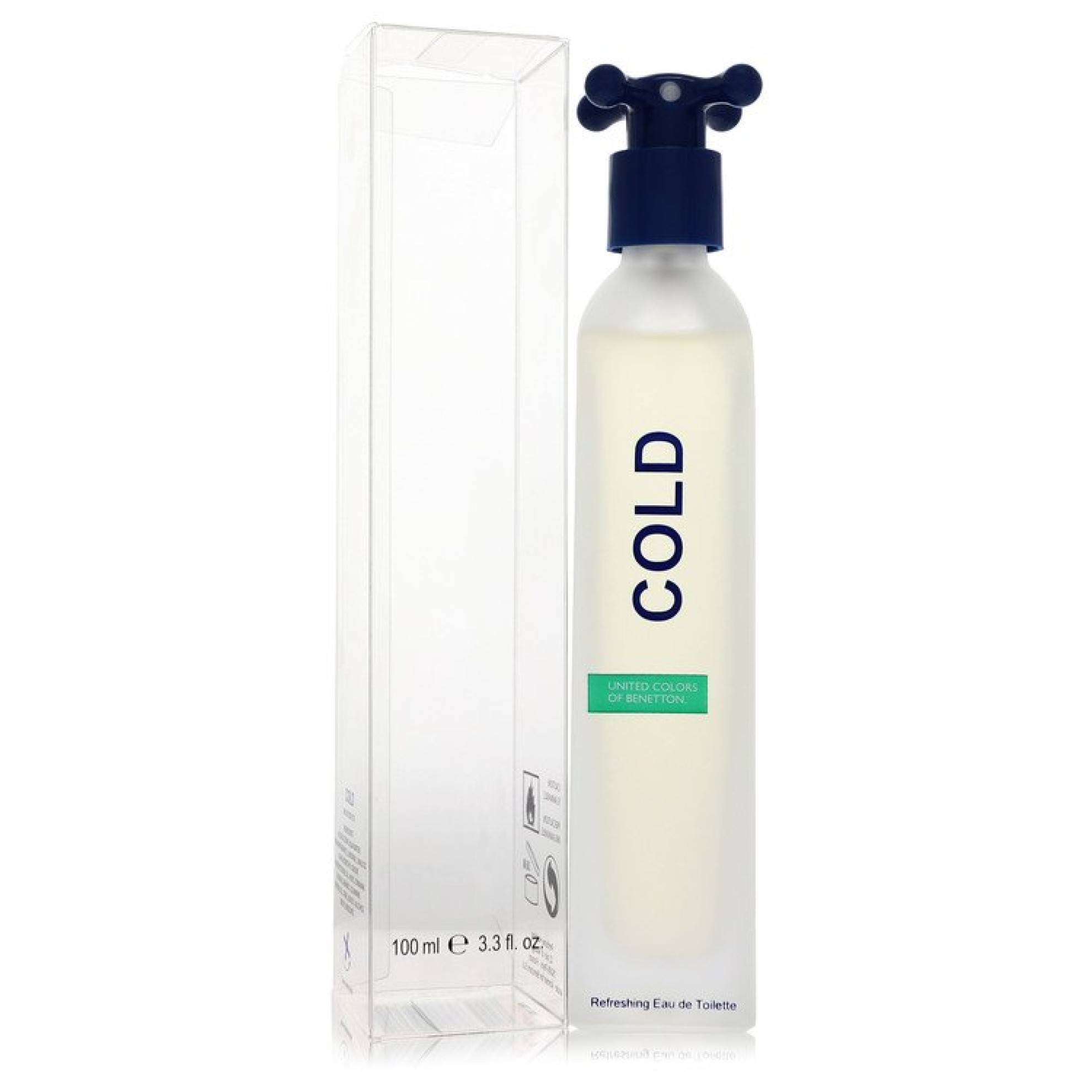 Benetton COLD Eau De Toilette Spray (Unisex) 100 ml
