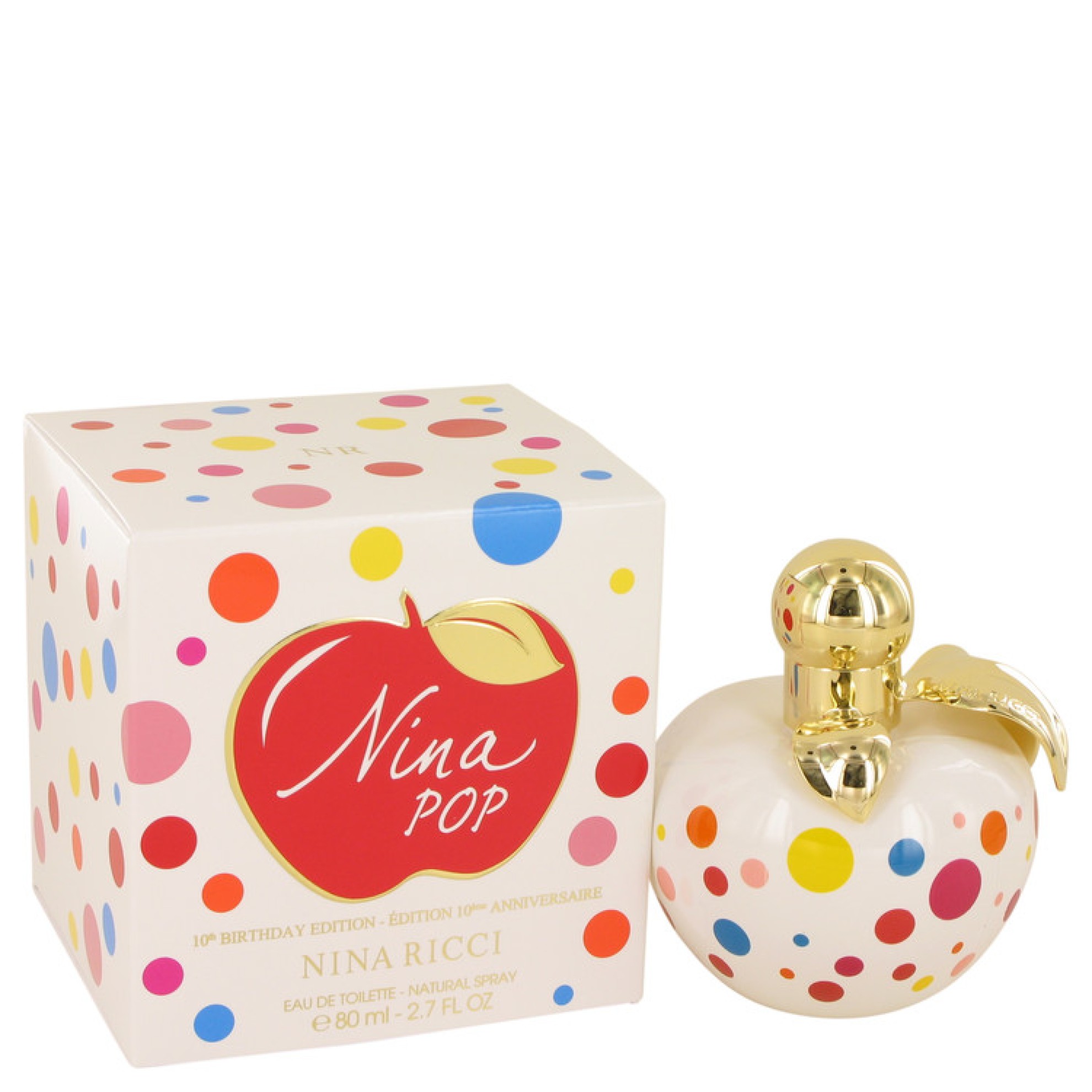 Nina Ricci Nina Pop Eau De Toilette Spray (10th Birthday Edition) 80 ml