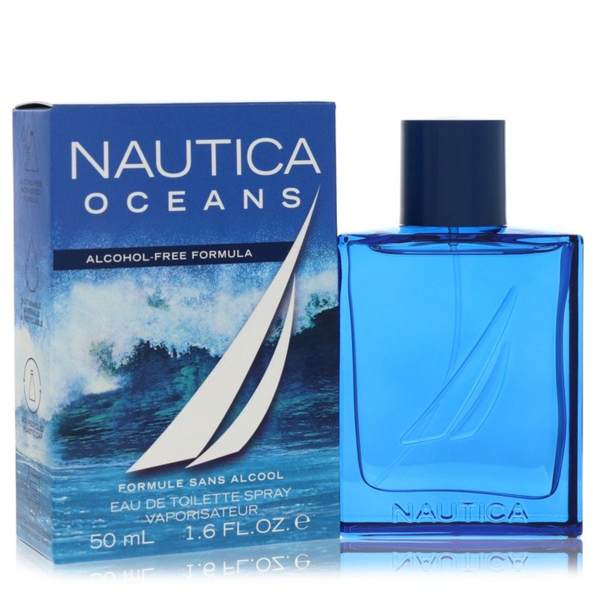 Nautica Oceans Eau De Toilette Spray 51 ml