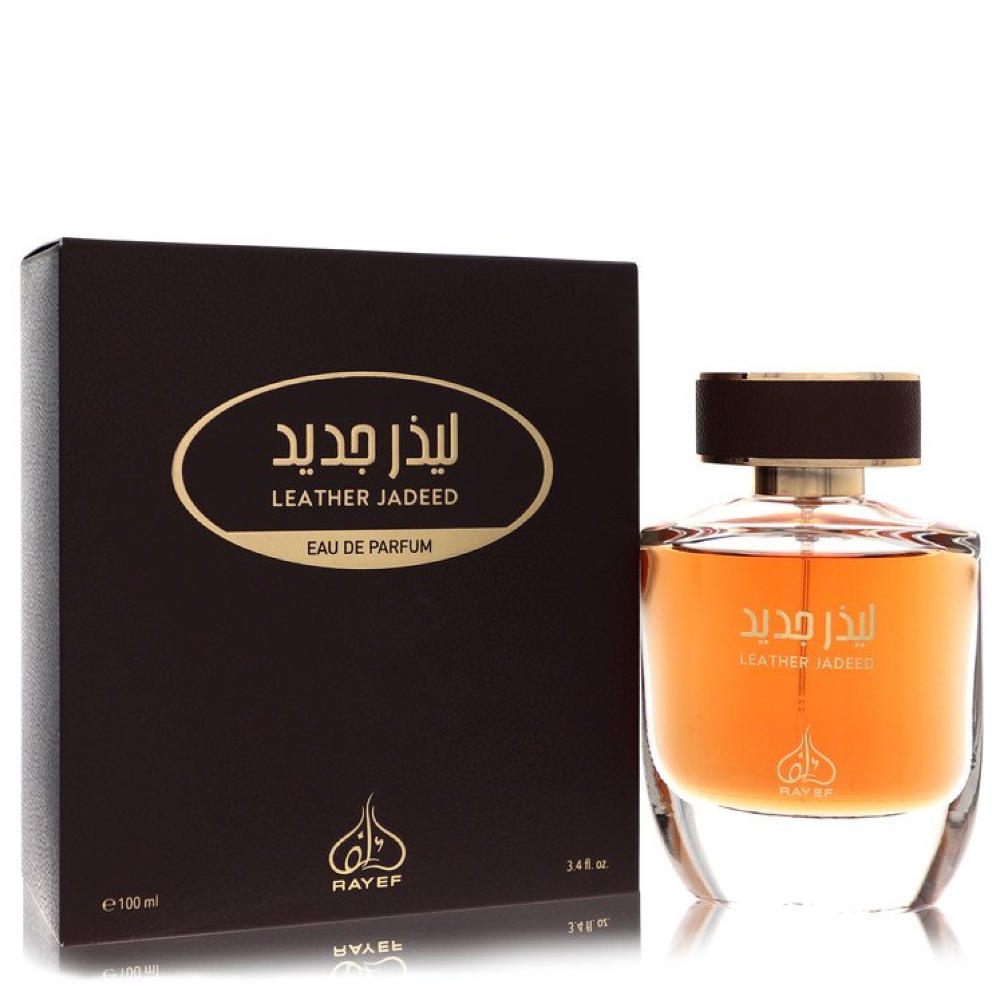 Rayef Leather Jadeed Eau De Parfum Spray (Unisex) 101 ml