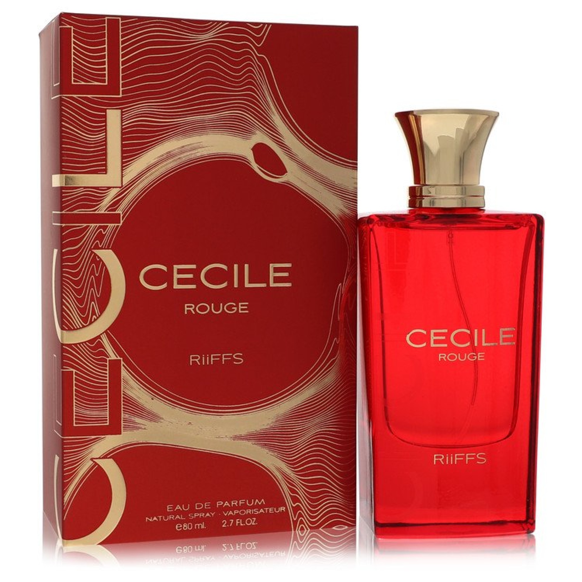 Riiffs Cecile Rouge Eau De Parfum Spray 80 ml