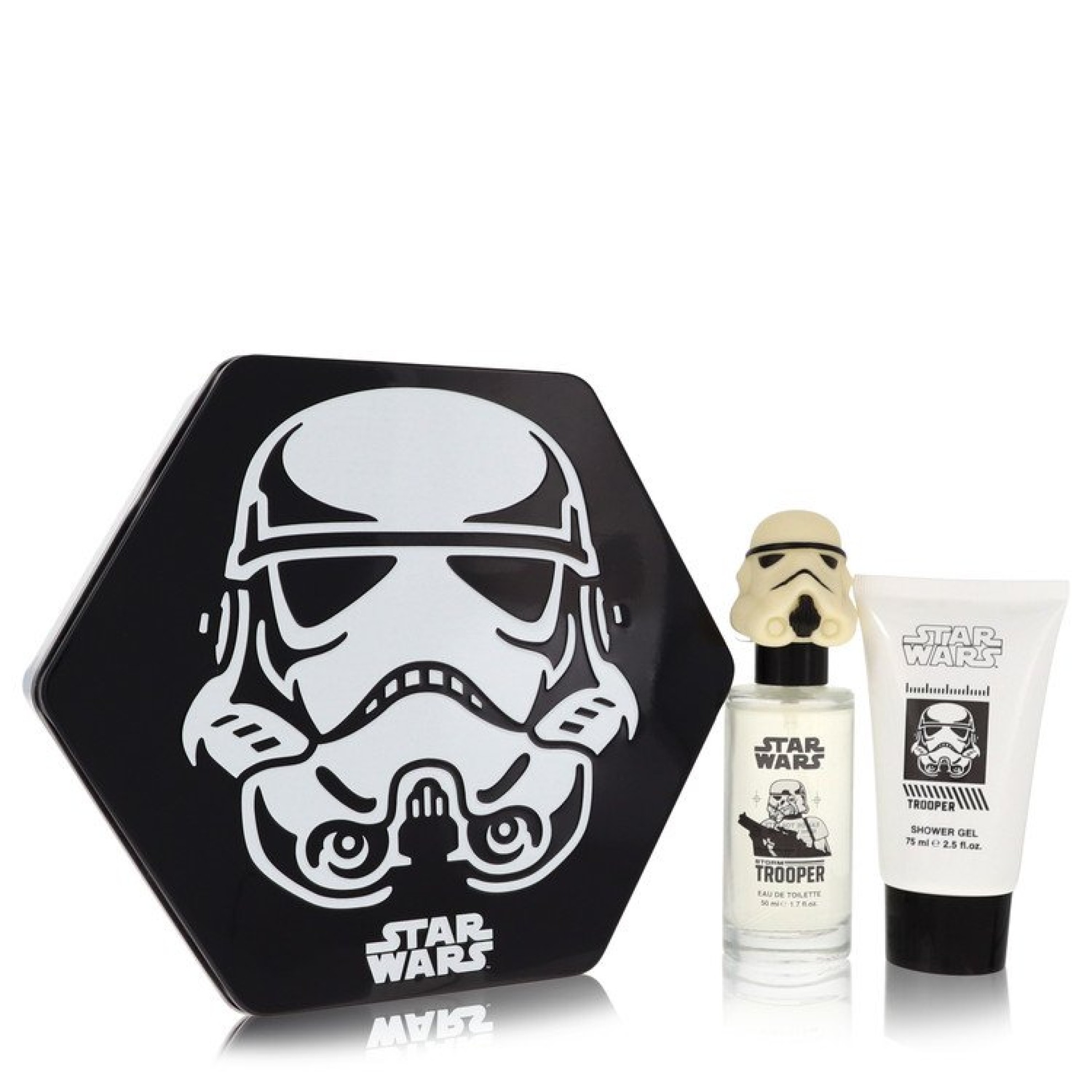 Disney Star Wars Stormtrooper 3D Gift Set -- 50 ml Eau De Toilette Spray + 73 ml Shower Gel