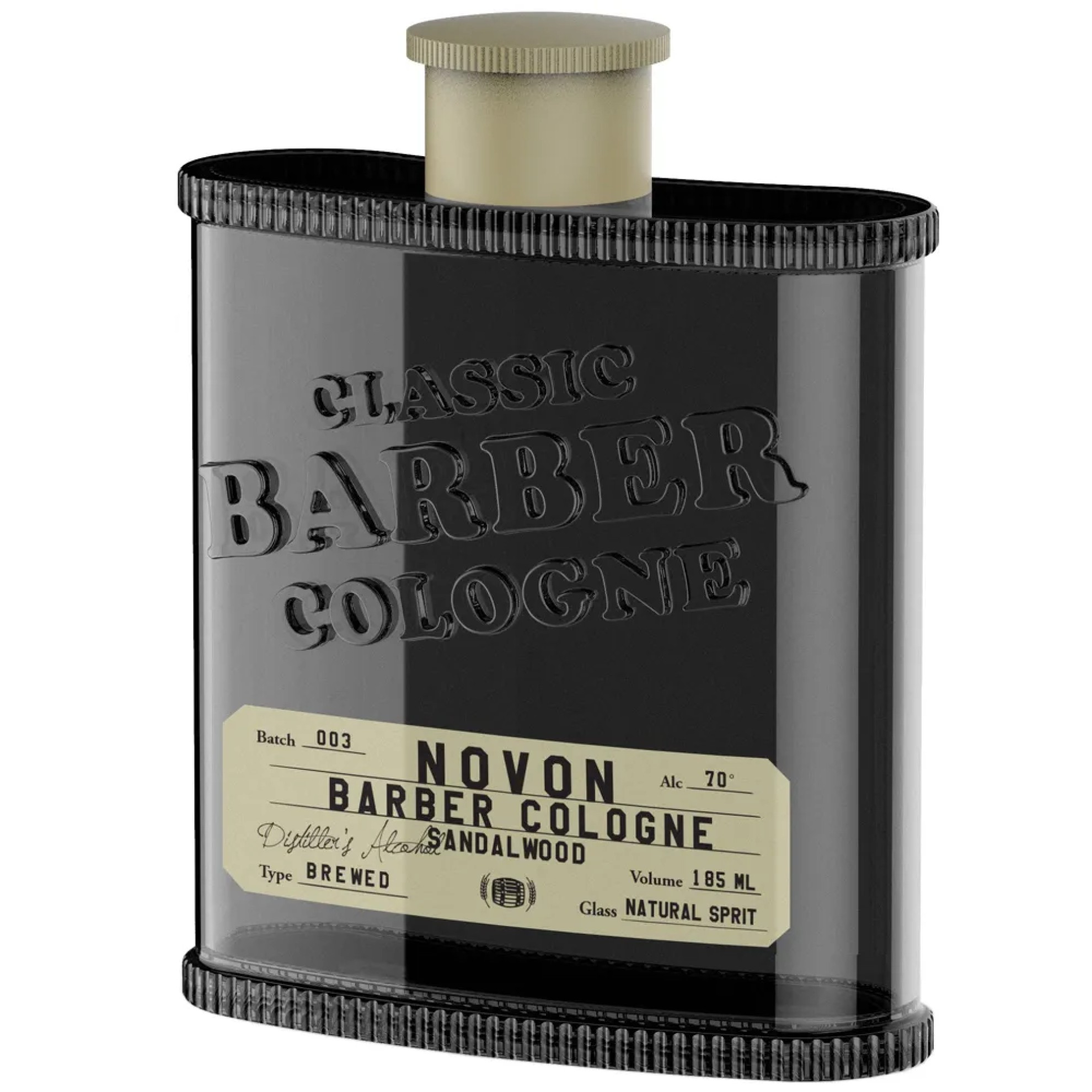 Novon Professional Classic Barber Cologne - Sandal Wood 185ml