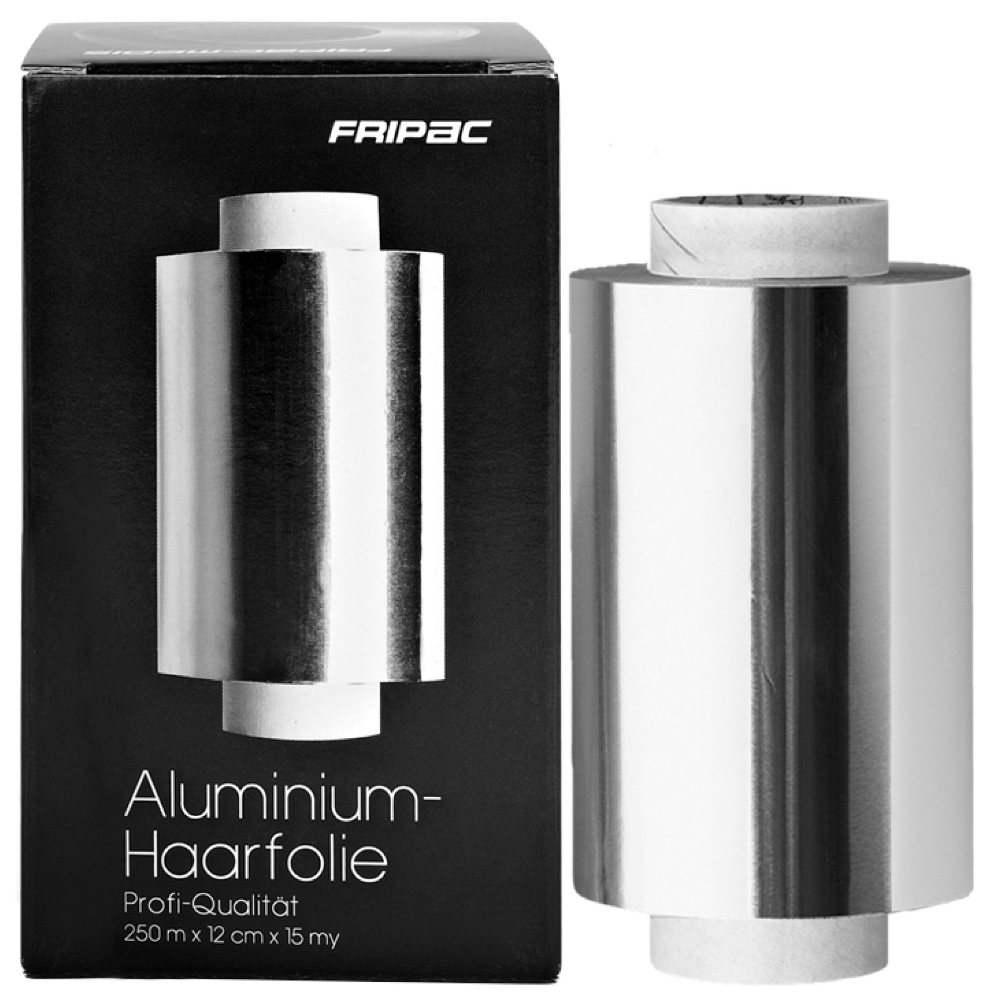 Fripac Aluminium Haarfolie 250 m x 12 cm, 15 my