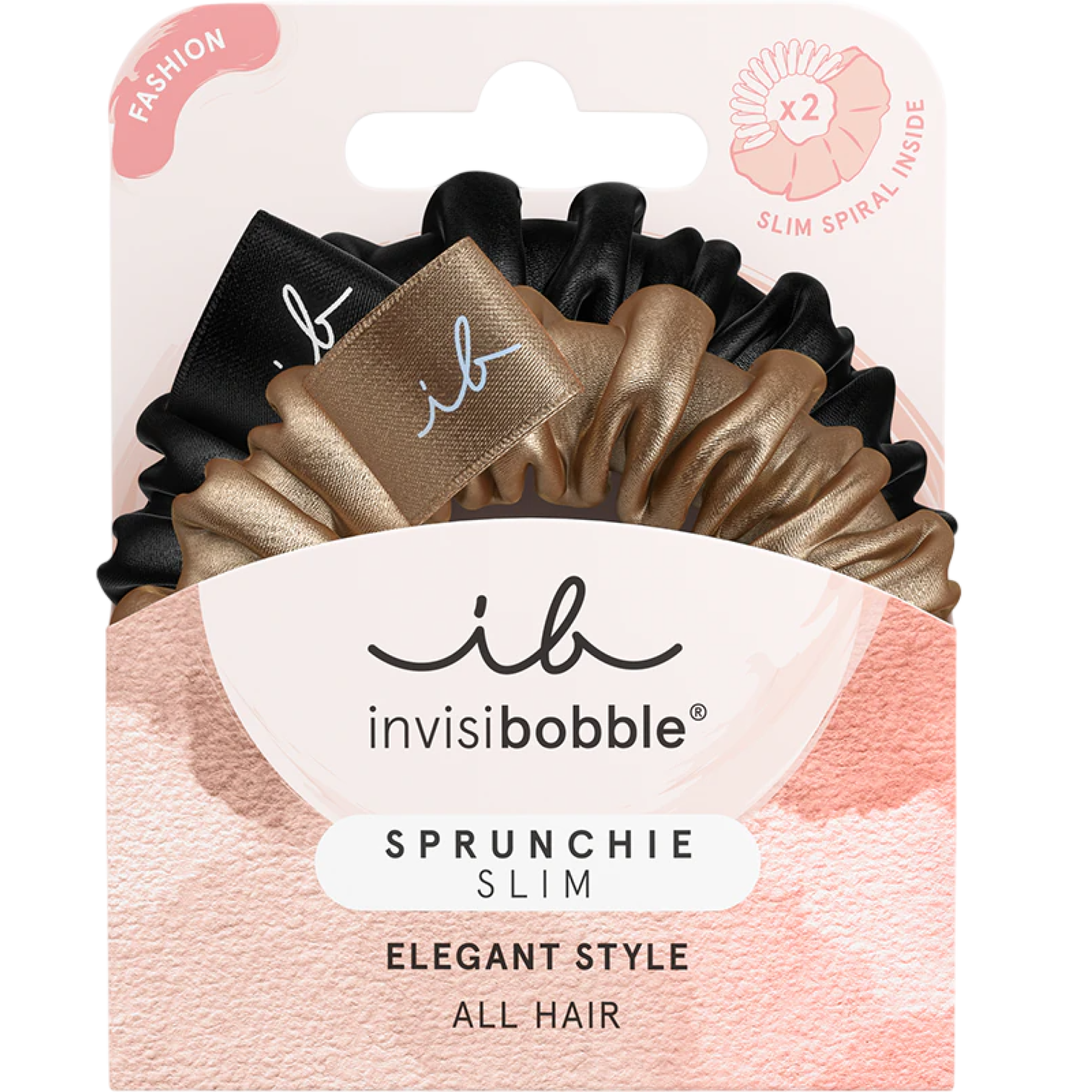 invisibobble Haarbinder Slim Sprunchie True Golden 2 Stk