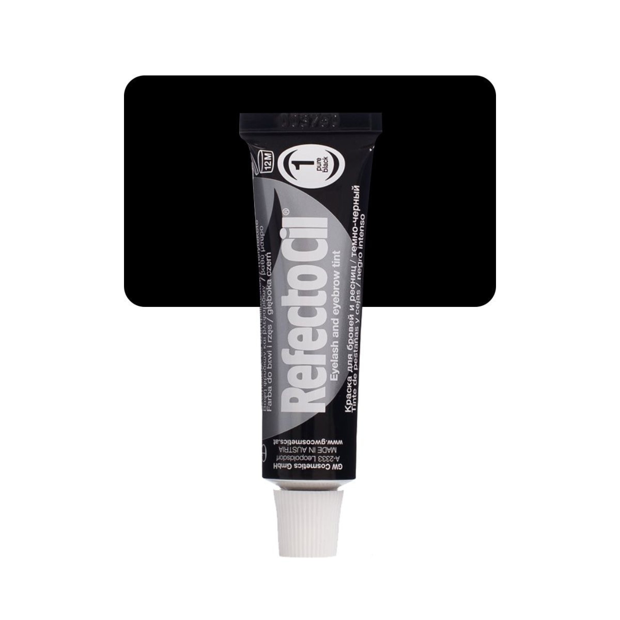 Refectocil Wimpernfarbe Nr 1 tiefschwarz