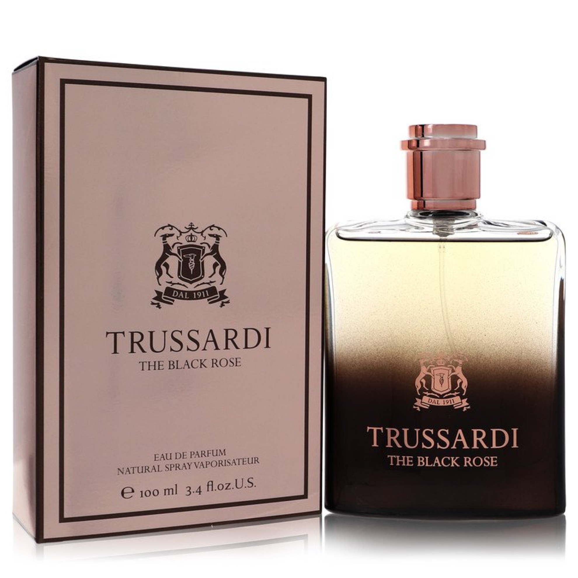 Trussardi The Black Rose Eau De Parfum Spray (Unisex) 100 ml