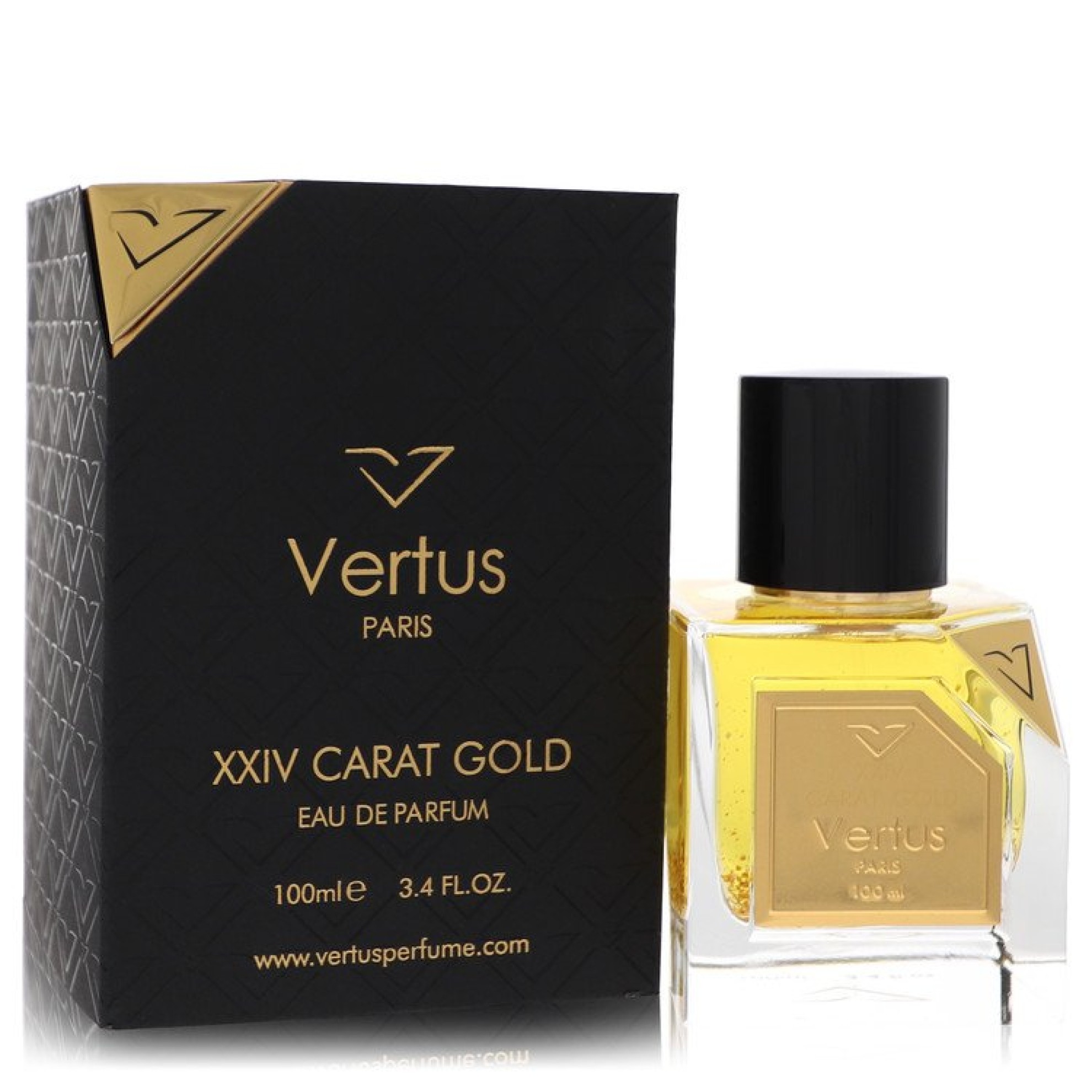 Vertus XXIV Carat Gold Eau De Parfum Spray (Unisex) 101 ml