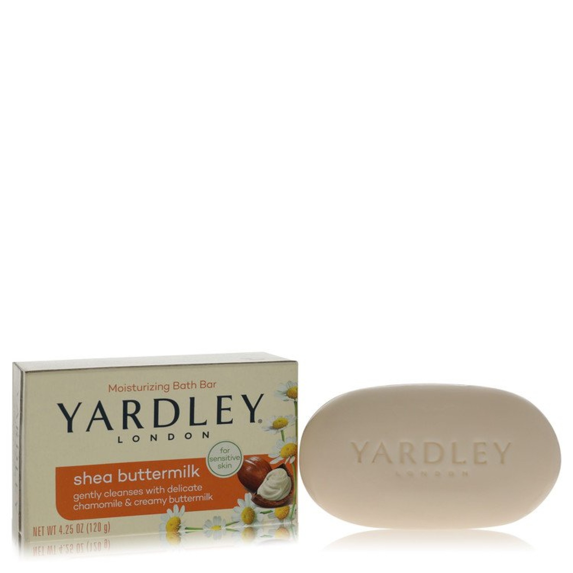 Yardley London Soaps Shea Butter Milk Naturally Moisturizing Bath Soap 126 ml